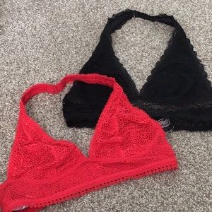 Victoria’s Secret 2 women’s bralette lace tops size small